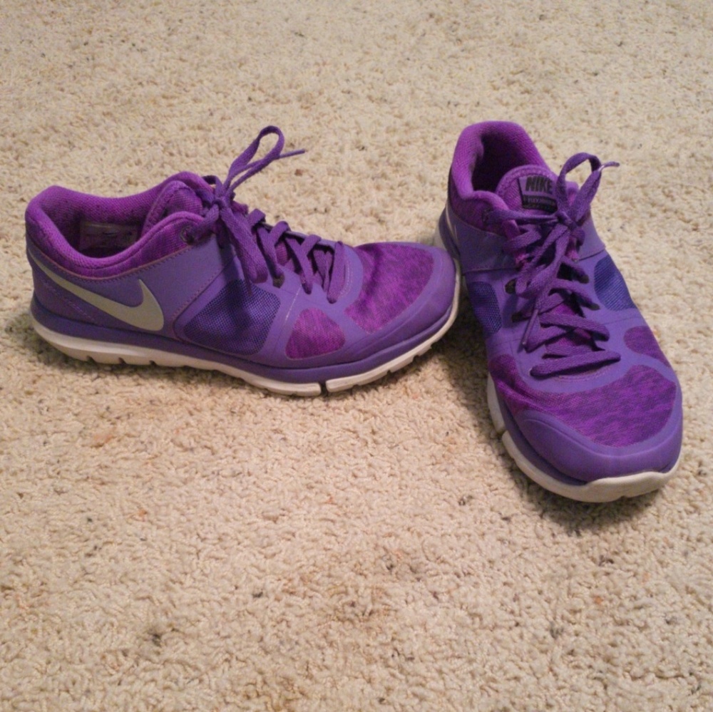 Purple Nike Sneakers